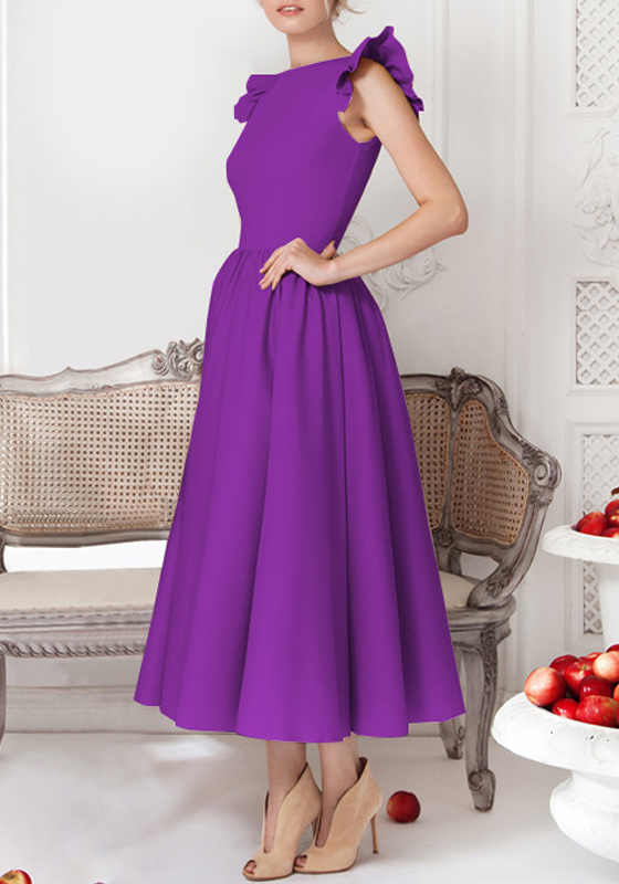 purple-plain-pleated-round-neck-party-midi-dress-midi-dresses-dresses