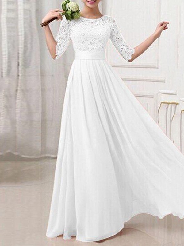 white maxi bridesmaid dresses - 65% OFF 